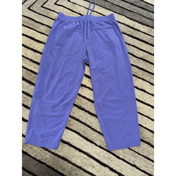 Athleta Arrival Straight Leg Ankle Pants Purple/Blue Women's Size 16 NWOT - Picture 5 of 7